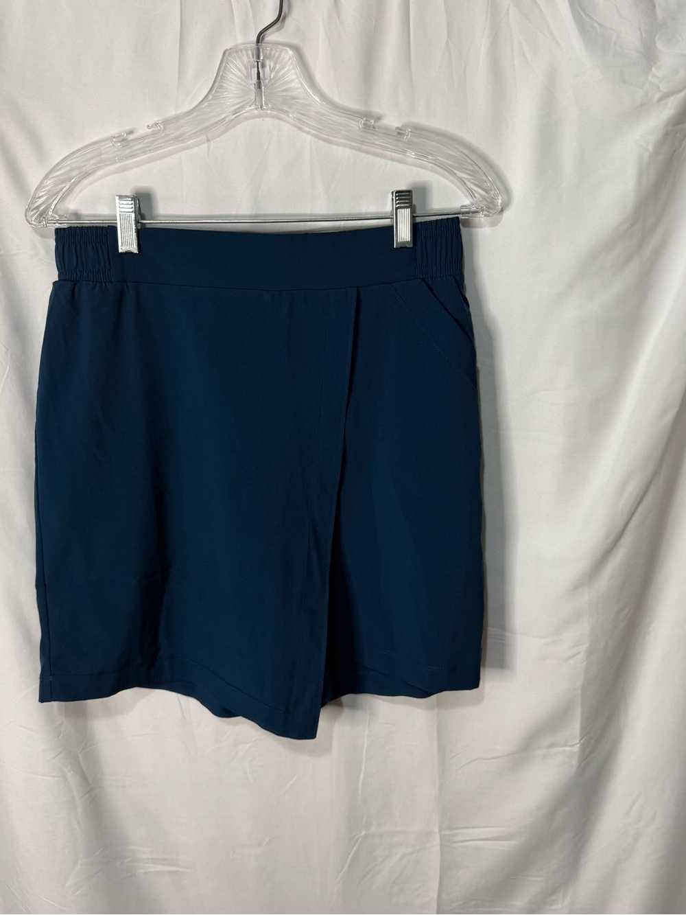 Mondetta Outdoor Project Navy Elastic Waist Active Skort